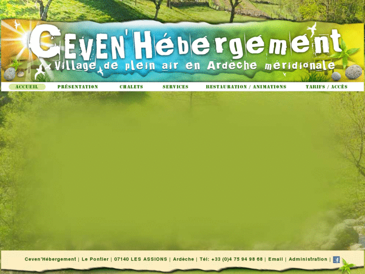 www.ceven-hebergement.com