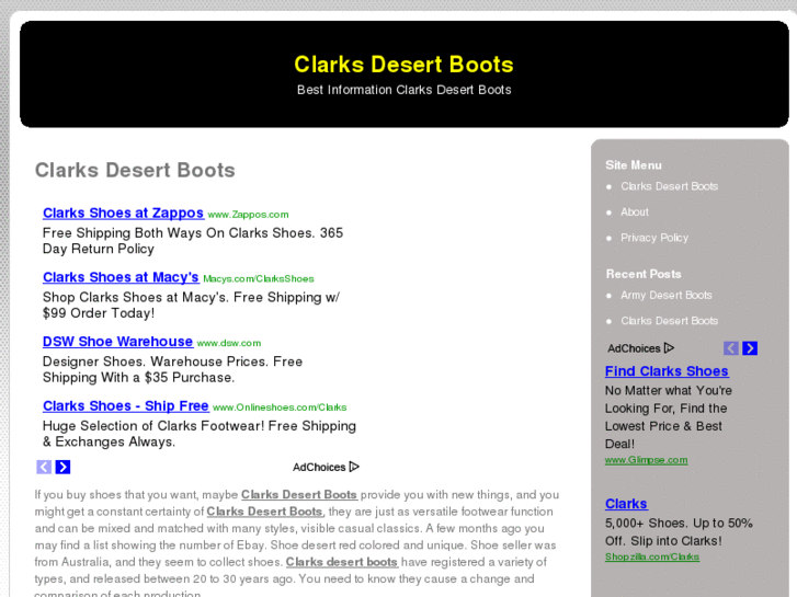 www.clarksdesertboots.com