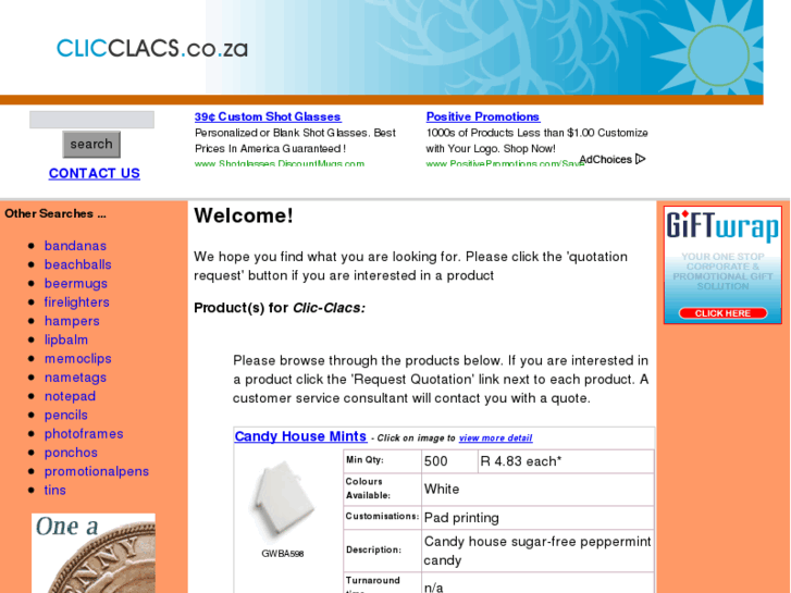 www.clicclacs.co.za