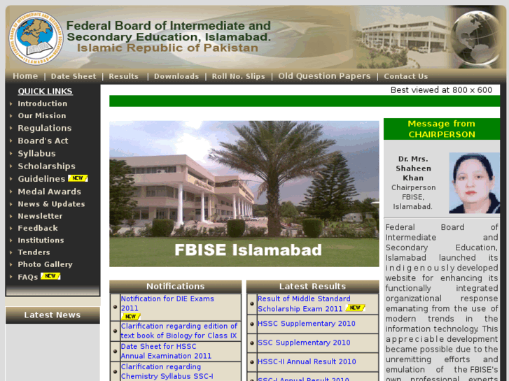 www.fbise.edu.pk