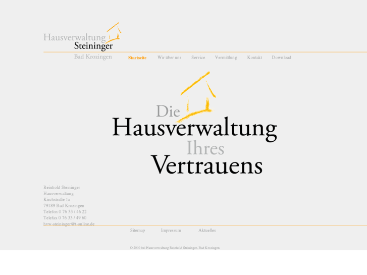 www.hausverwaltung-steininger.com