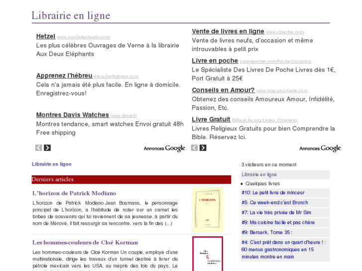 www.librairie-en-ligne.net