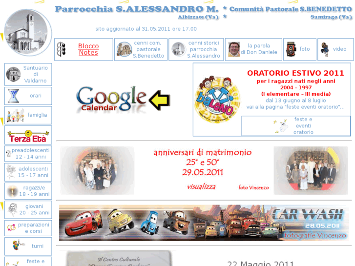 www.parrocchiadialbizzate.it