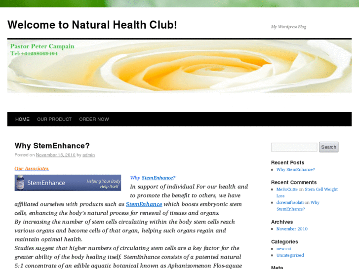 www.pastorpeters-naturalhealth-club.com