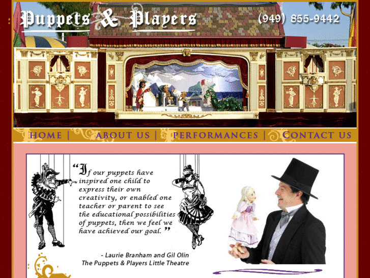 www.puppetsnplayerstheatre.com