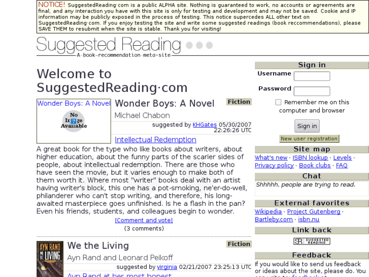 www.suggestedreading.com