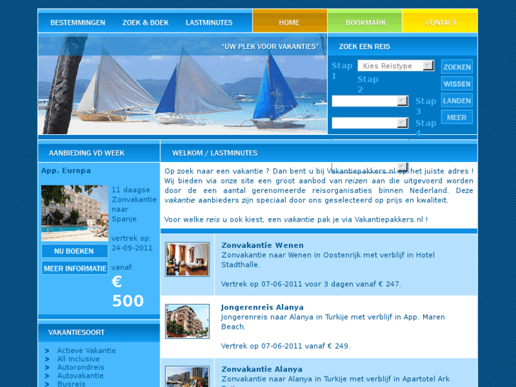 www.vakantiepakkers.nl