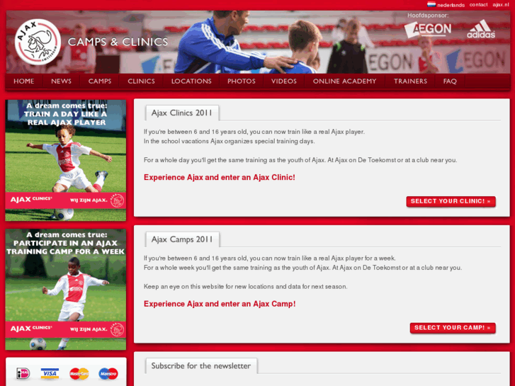 www.ajaxcampsenclinics.nl