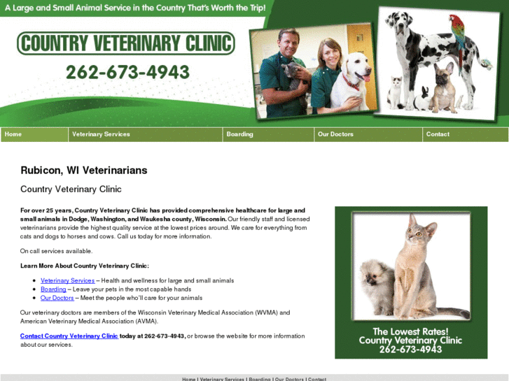 www.countryveterinaryclinicwi.com