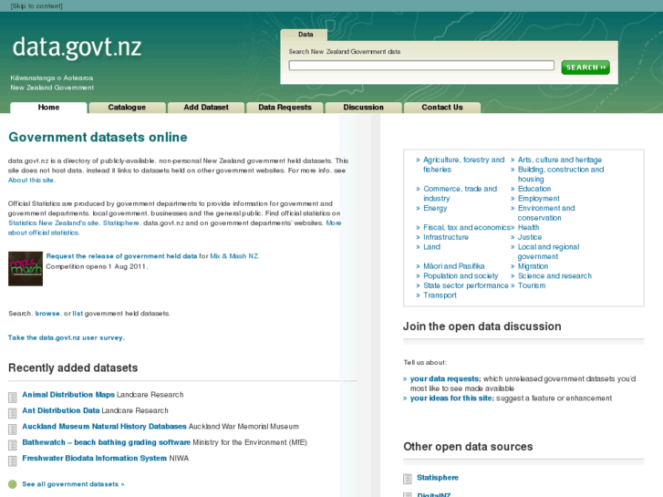 www.data.govt.nz