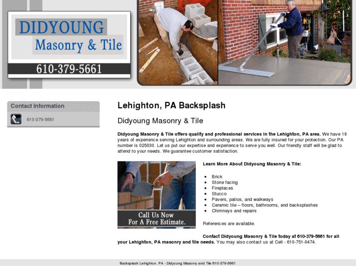 www.didyoungmasonry.com