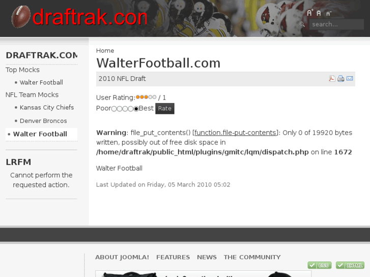 www.draftrak.com