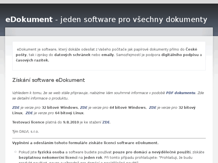 www.edokument.cz