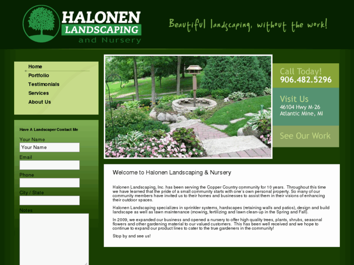 www.halonenlandscaping.com