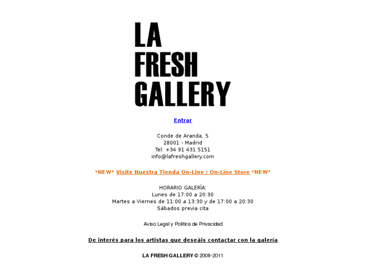 www.lafreshgallery.com