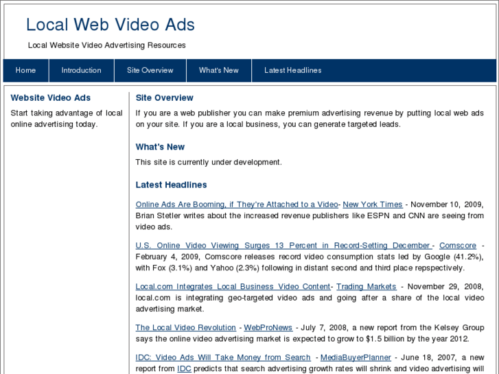 www.localwebvideoads.com