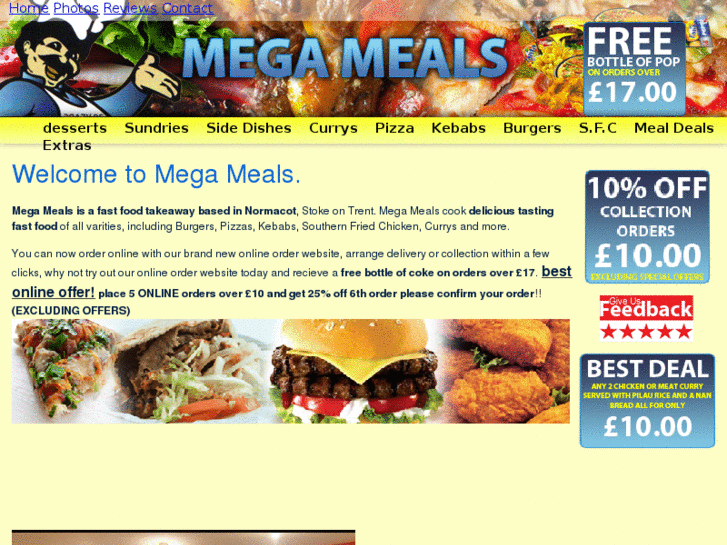 www.megamealsfastfood.com