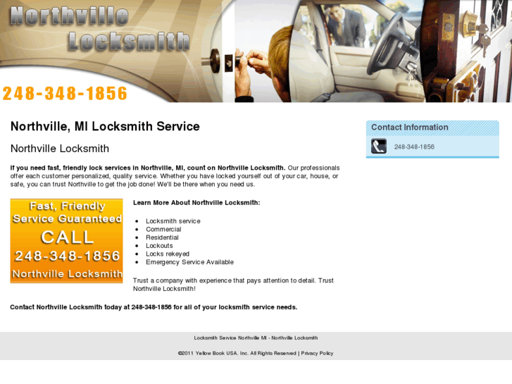 www.northvillelocksmith.com