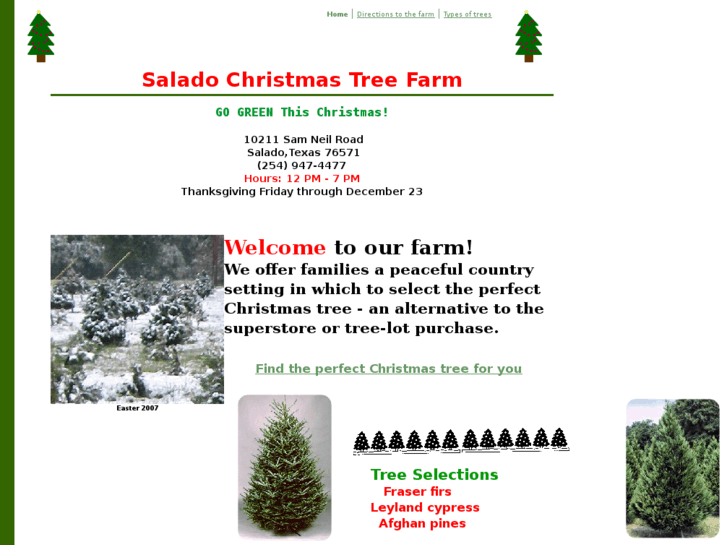 www.saladochristmastreefarm.com