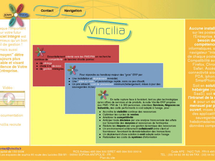 www.vincilia-gestion-entreprises.net