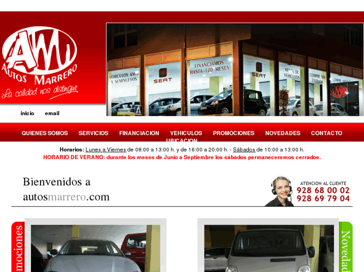 www.autosmarrero.com