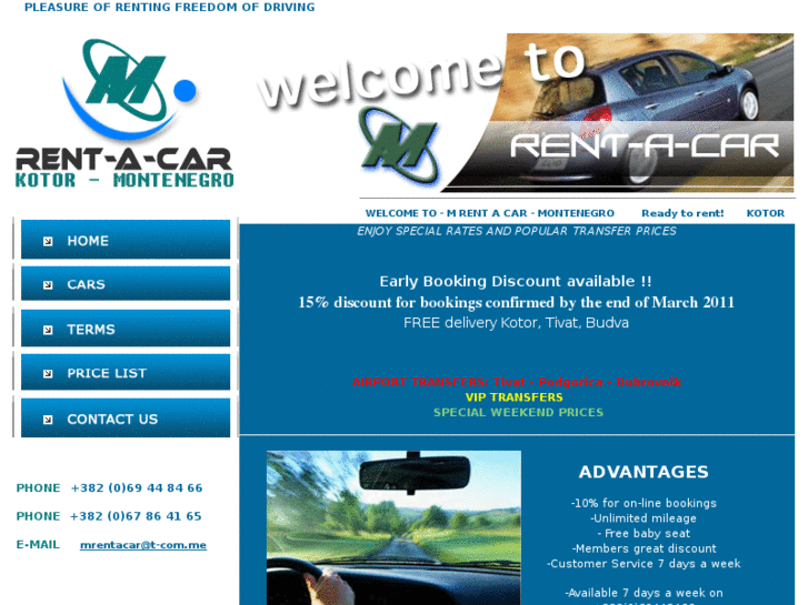 www.car-hire-montenegro.com