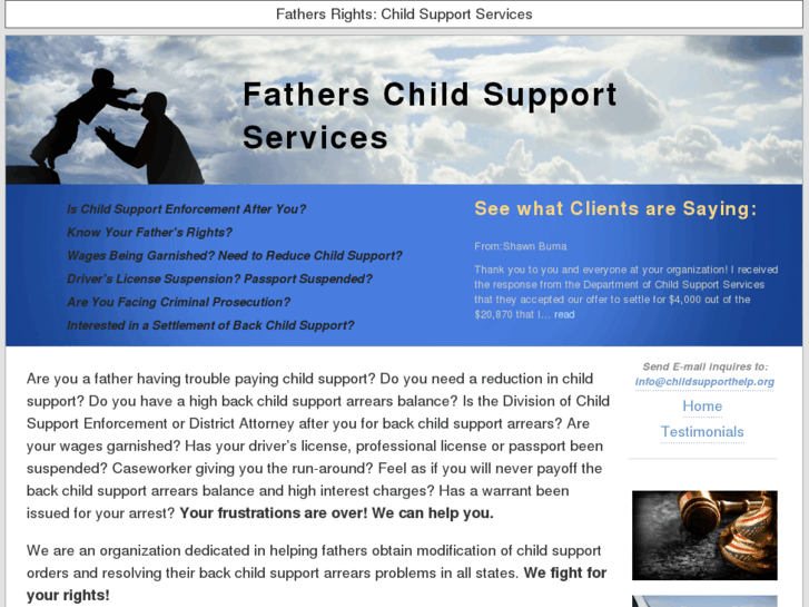 www.childsupporthelp.org