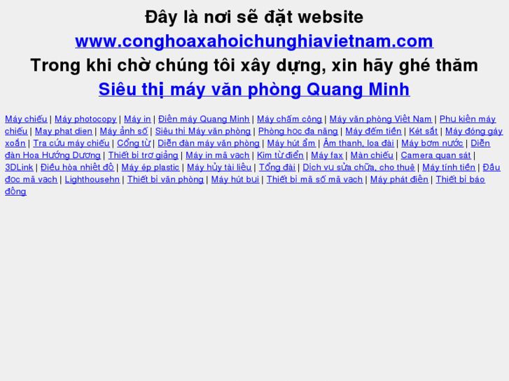 www.conghoaxahoichunghiavietnam.com