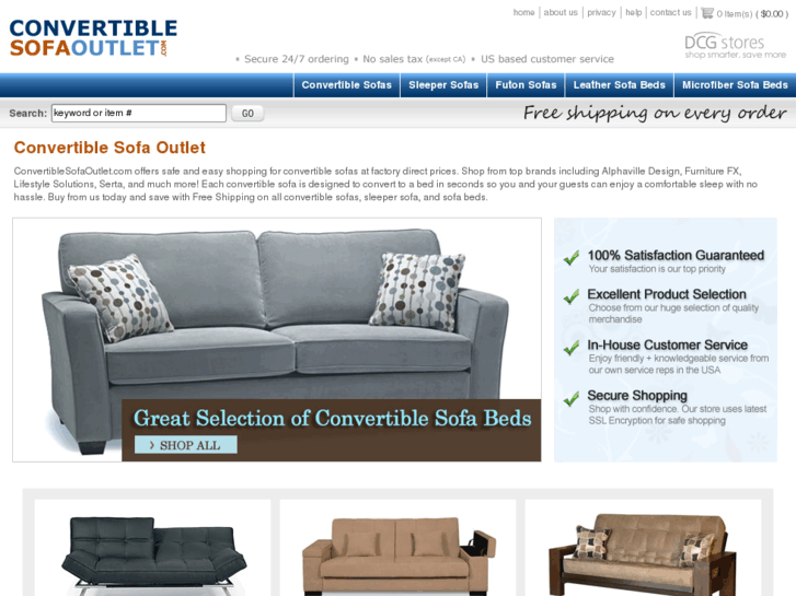 www.convertiblesofaoutlet.com