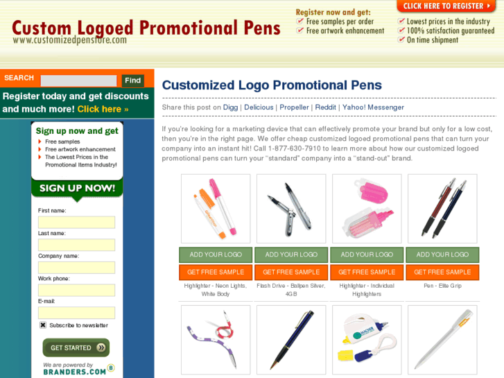 www.customizedpenstore.com