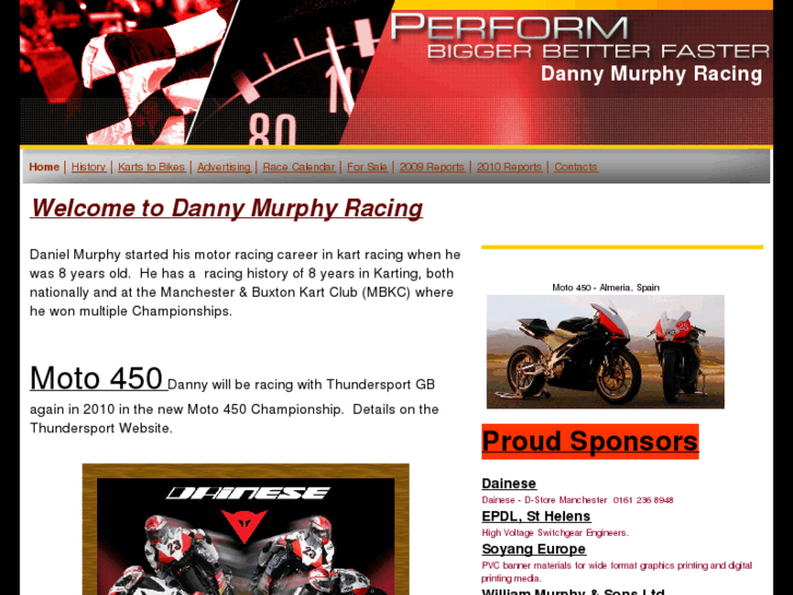 www.dannymurphyracing.com