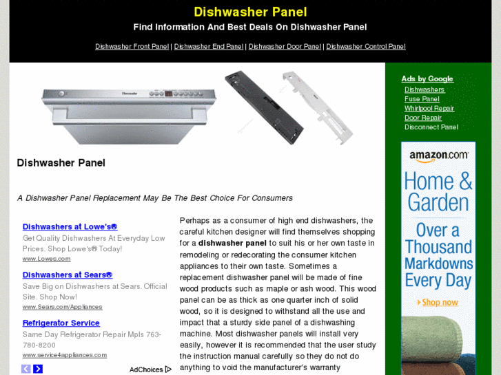 www.dishwasherpanel.com