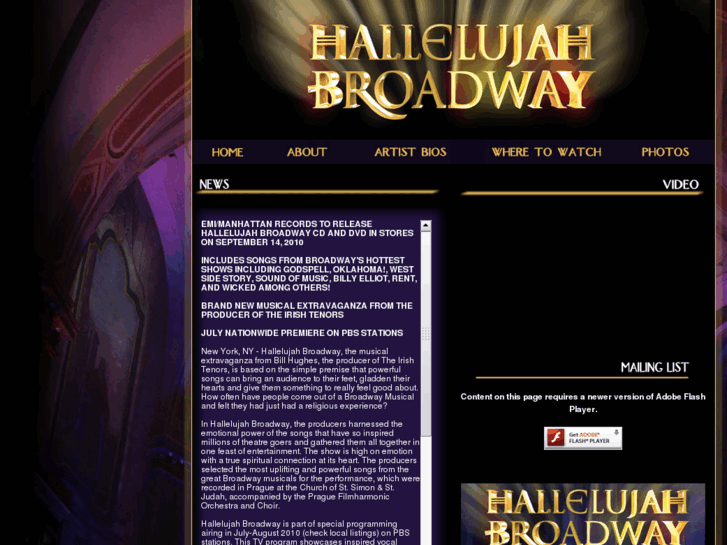 www.hallelujahbroadway.com