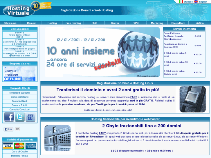 www.hostingvirtuale.net