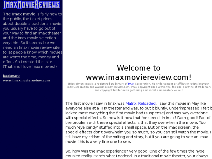 www.imaxmoviereview.com