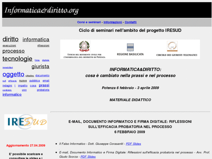 www.informaticaediritto.org