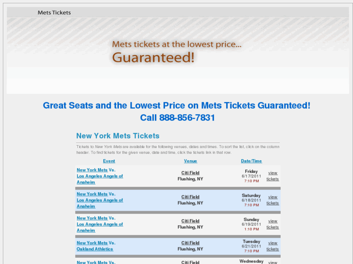 www.mettickets.net