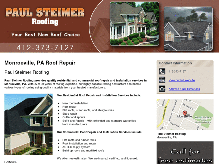 www.paulsteimerroofing.net