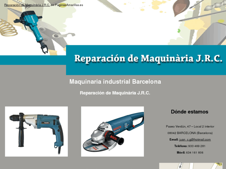 www.reparaciondemaquinariajrc.com