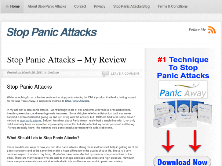 www.stop-panicattacks.org