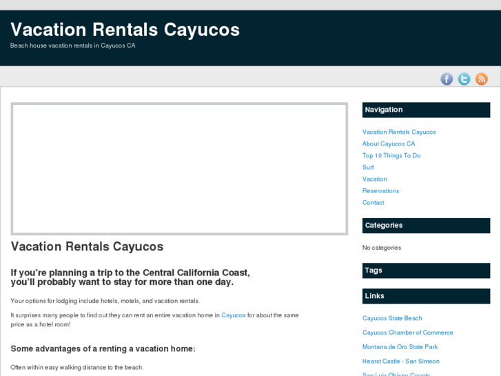 www.vacationrentalscayucos.org