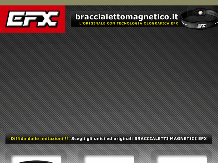 www.braccialettomagnetico.it