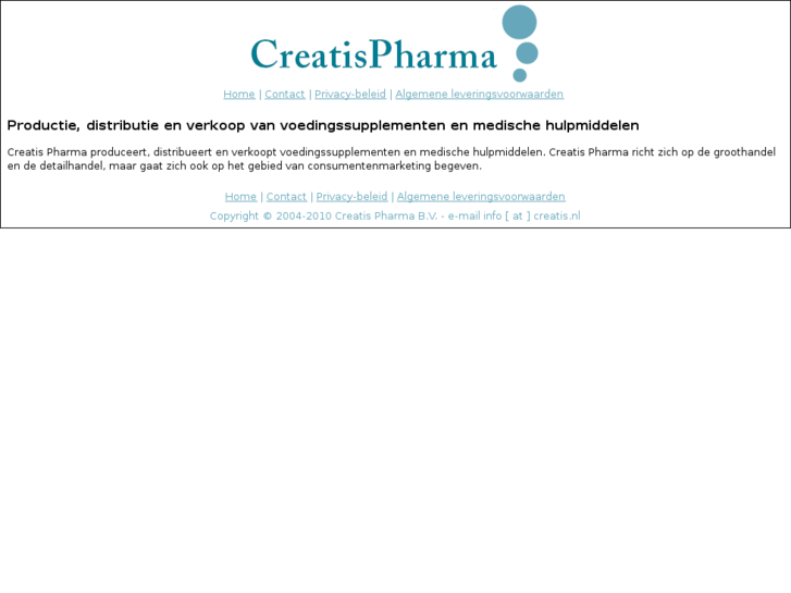 www.creatispharma.nl