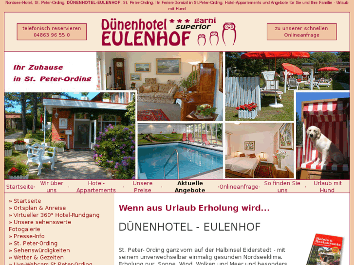 www.duenenhotel-eulenhof.de