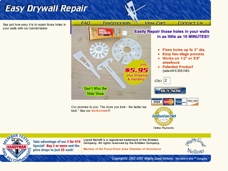 www.easydrywallrepair.com