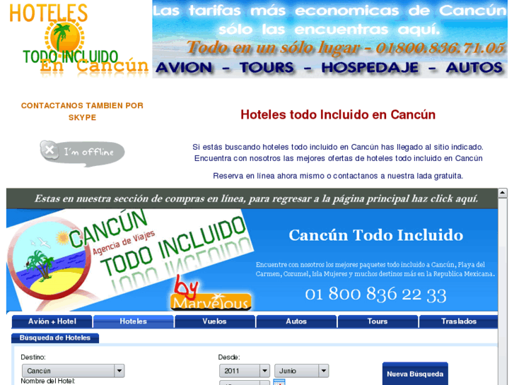 www.hotelestodoincluidocancun.com