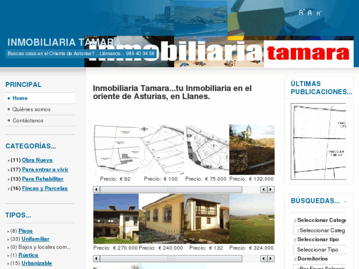 www.inmobiliariatamara.com