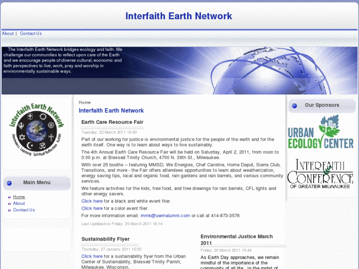 www.interfaithearthnetwork.org