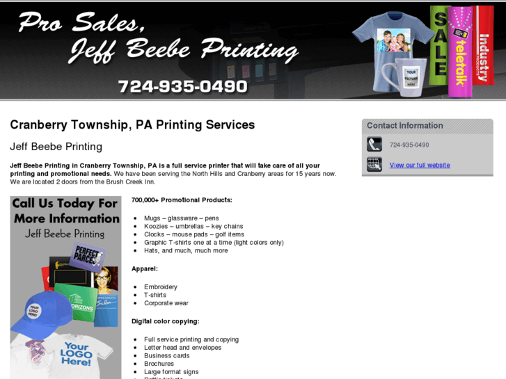 www.jeffbeebeprinting.com