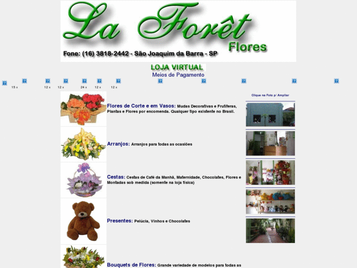 www.laforetflores.com.br